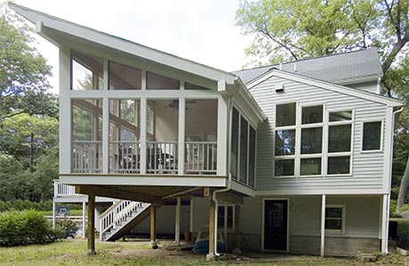 screen porch addition